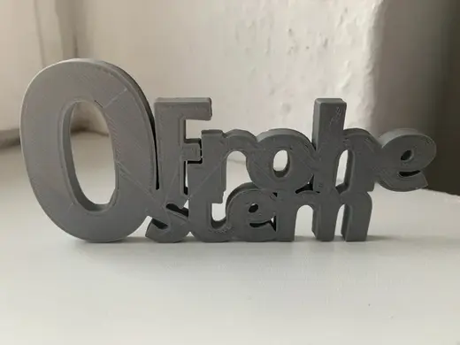 Frohe Ostern Dekoration