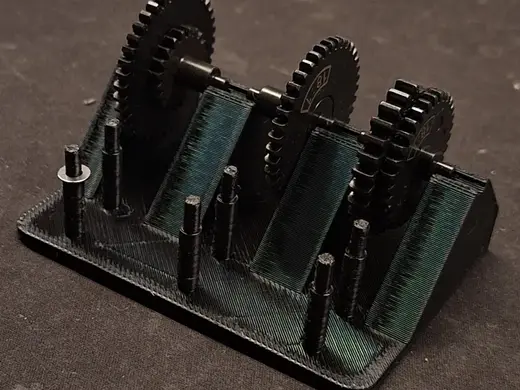 Airsoft Gears and shims support