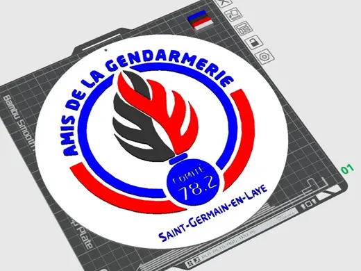 Amis gendarmerie 78 emblem