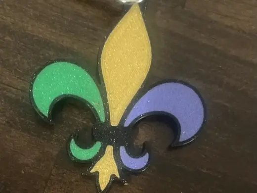 Mardi Gras Fleur de Lis