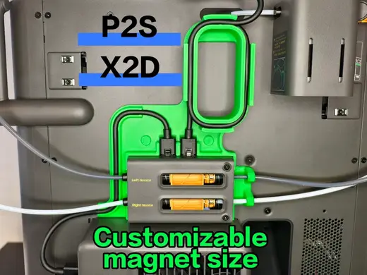 X2D / P2S Exhaust fan + AMS Cable Management