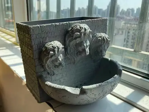 三狮头喷泉