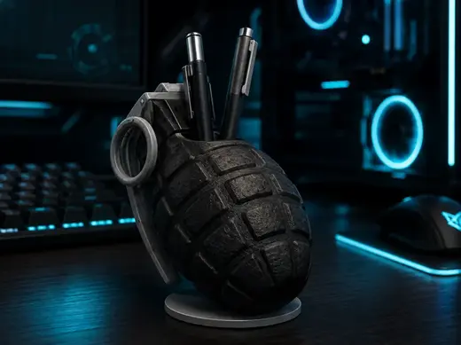 Tactical Grenade Pen Holder