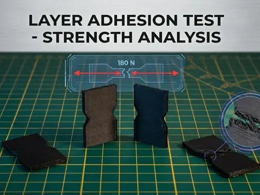 Layer Adhesion Strength PLA/PETG/ABS/ASA TempTest