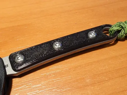 Simple handle for Baltic Blades Angis gen2