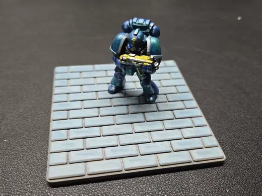 DnD Square Floor Tile Figure Diorama Base