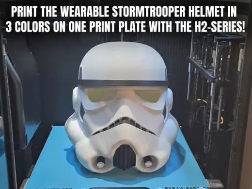 Wearable Stormtrooper Helmet 3 Color - H2-Series