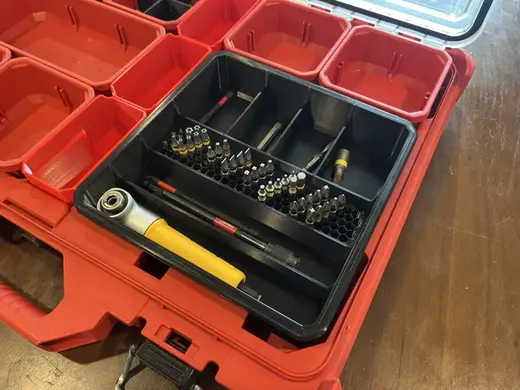 Large Milwaukee Packout Bit Organizer