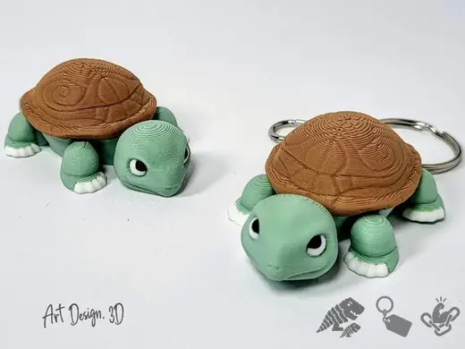 Articulated Tortoise - Turtle - Strong Joints