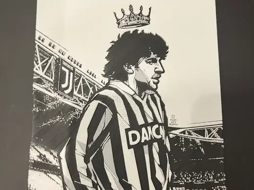 Alessandro Del Piero wall art