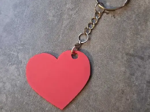 Small Heart Keychain