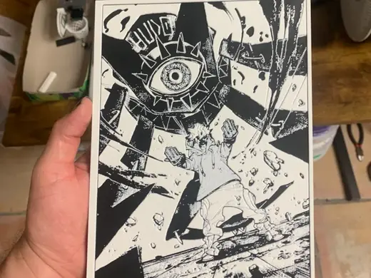 rudo defense mode manga panel
