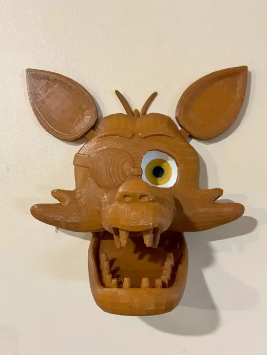 Eye Only Optical Illusion Following Eye Foxy Mask