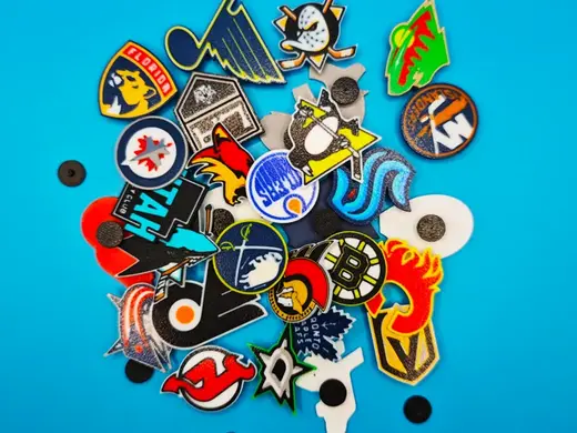 NHL Team Logo's Jibbitz / Croc Charm