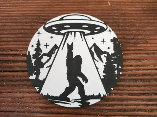 Bigfoot Peace out Abduction