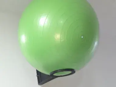 Wall-Mounted Yoga Ball Holder
