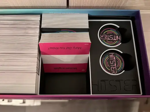 Hitster inlay / organiser