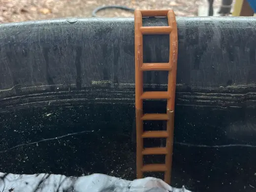 Stock Tank Wildlife Escape Ramp
