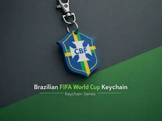 Brazil Keychain - FIFA WORLD CUP CREST SERIES