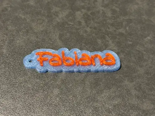 Keychain Fabiana - Portachiavi Fabiana