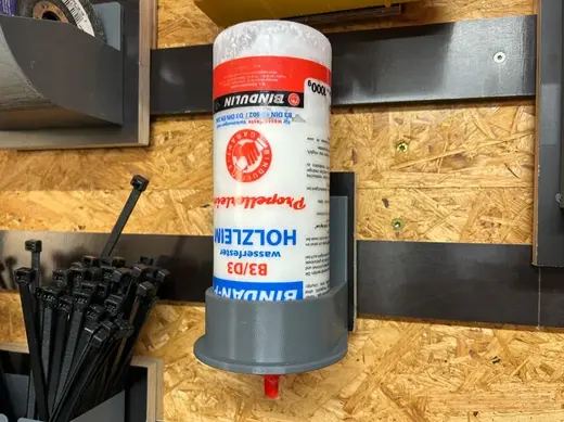 Wandhalter Holzleim / Wall Mount Glue Bottle
