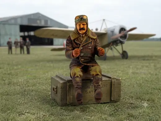WWI French Pilot – Caudron Type N (1911)