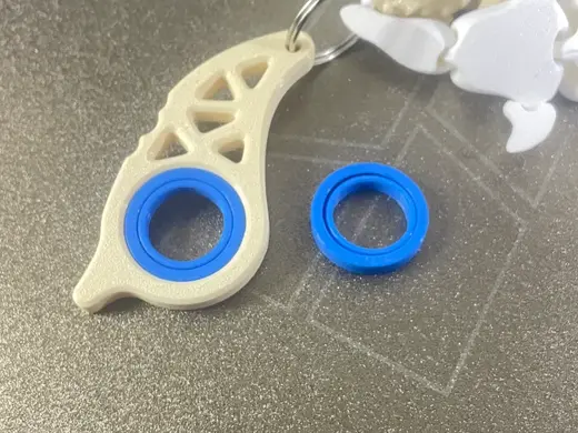 Print in place bearing 6803