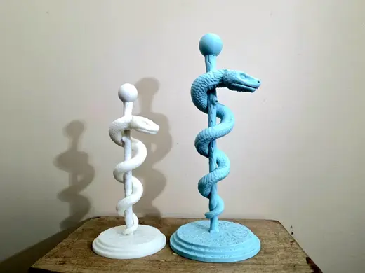 Rod of Asclepius - Tribute