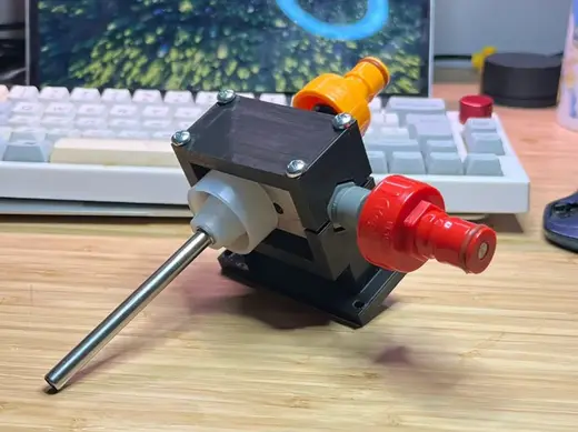 Nukatap counter pressure filler holder