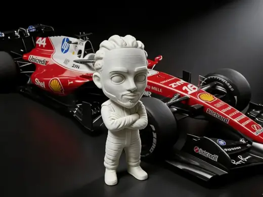 Formula 1 Racing Car - Lewis Hamilton