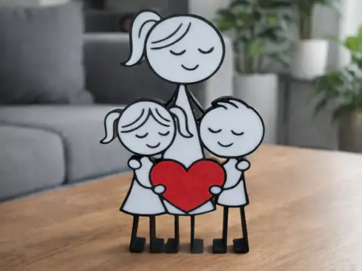Mother and Children "Heart" (Multiple Versions)