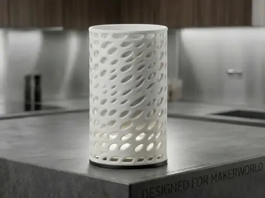 Twisted Voronoi Pen Holder
