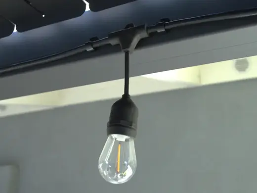 String Light hook for Mirador Pergola