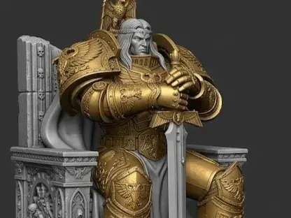 Galactic God-King of Humanity-(Grimdark Miniature)