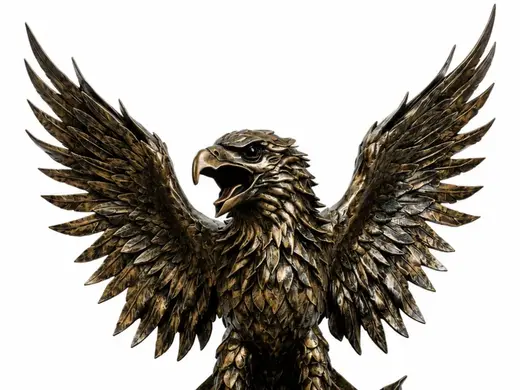 Majestic Eagle Sculpture
