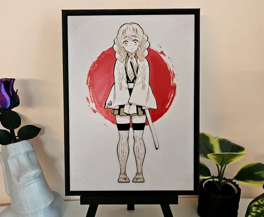 Mitsuri Kanroji - Demon Slayer (HueForge)