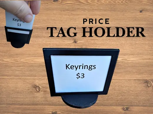 Price Tag Holder