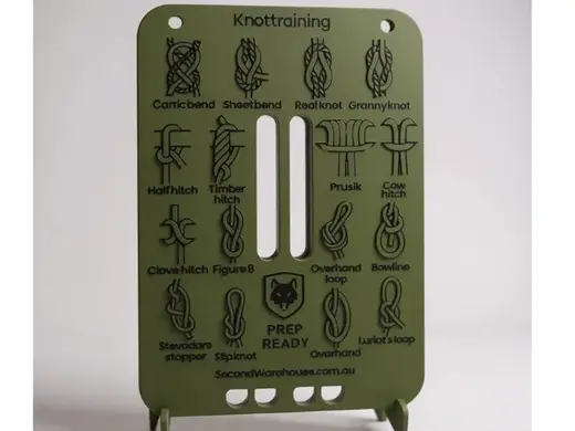 PrepReady - Knot Tying Practice & Training Board