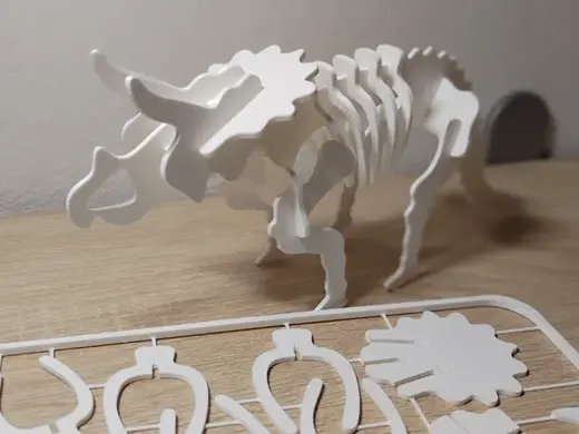 Triceratops Kit Card