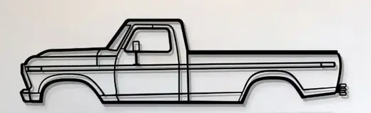 1975 Ford F-250 Highboy Wall Art