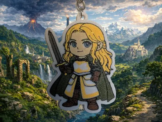 Llavero Eowyn El señor de los anillos
