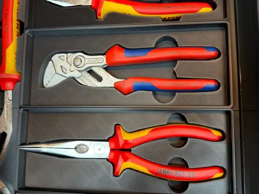 Gridfinity Knipex 26 26 200 Long Nose Pliers Cutou