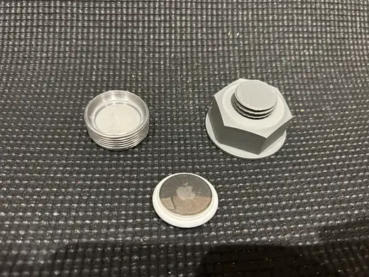 Apple AirTag vehicle mount magnetic Base Part 1 of 3