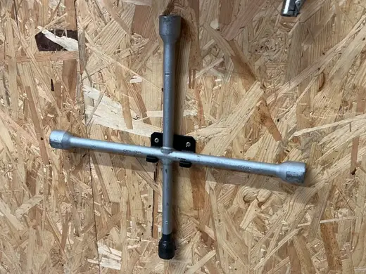 lug wrench wall mount - storage solution