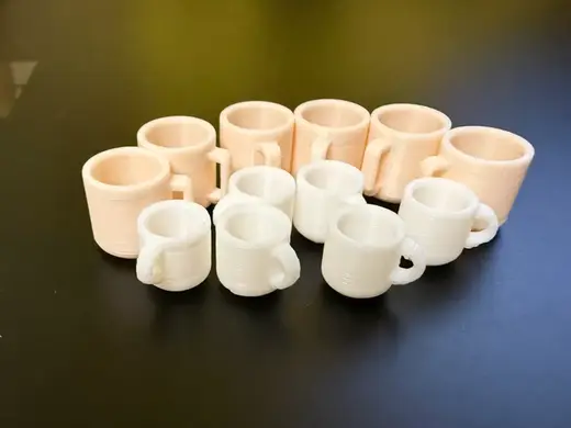 Puppenhaus Zubehör - Becher & Kaffeetassen Set