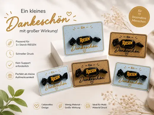 Ein Dankeschön – RIESEN Candy Holder