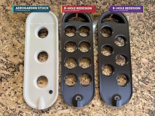 8 plant and 6 plant tops for AeroGarden Sprout