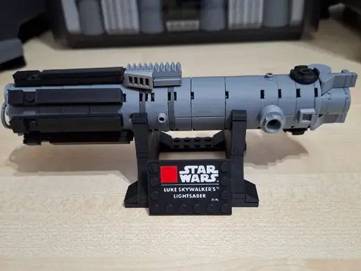 brick StarWars Luke Skywalker's Lichtschwert