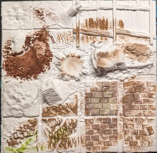 Dry Brush Texture Palette