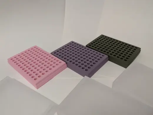 PCR Tube Storage Racks, with Lid